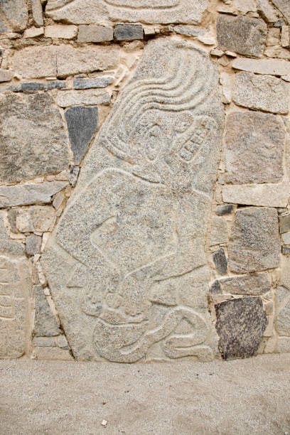 istock Petroglyphs or carved stones, Casma, Peru 1015215048