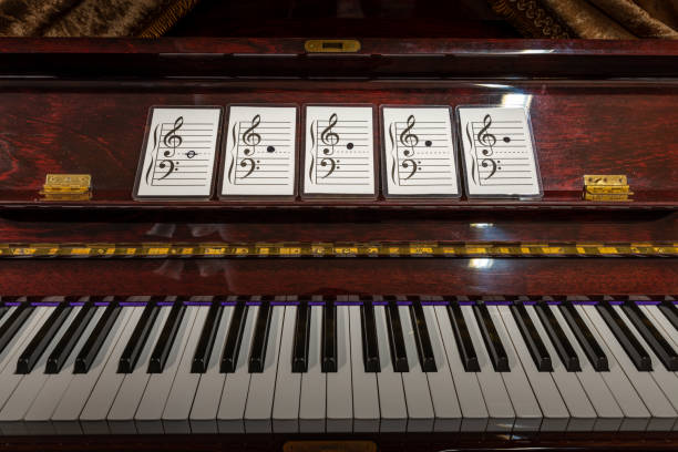 istock Flash cards of music note 1015218124