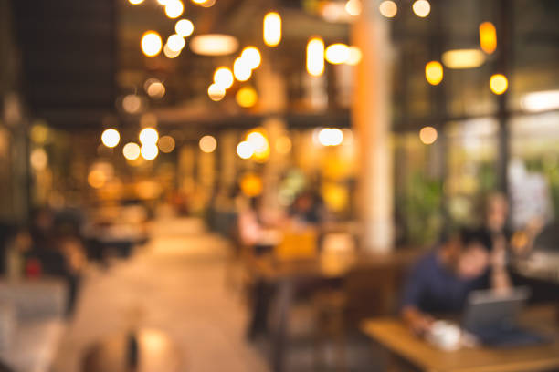 istock Photo blurred of coffee shop or modern library. 1015263308