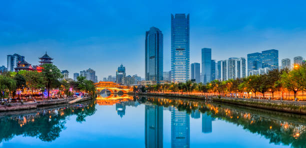 Architectural landscape of Chengdu, Jinjiang