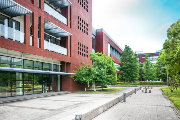 istock Luxurious new building with curb appeal 1015304880
