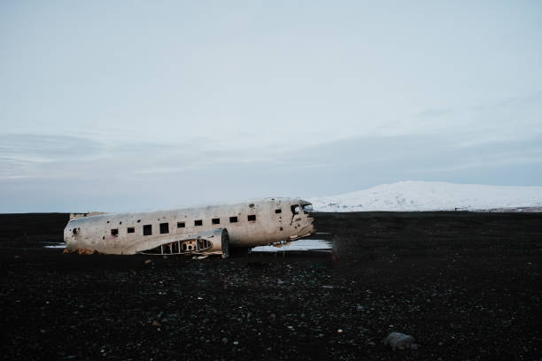 istock The DC-3 Plane wreck in Iceland 1015308464