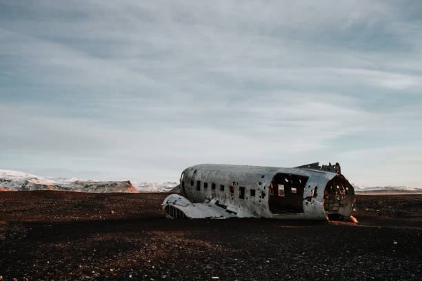 istock The DC-3 Plane wreck in Iceland 1015308532