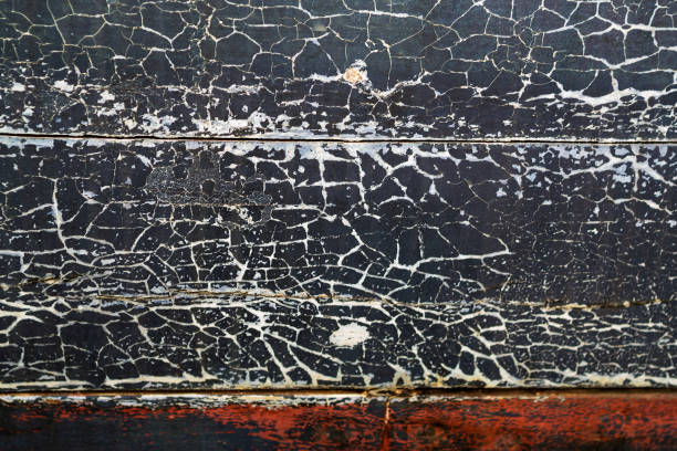Old paint gray texture boats board as background