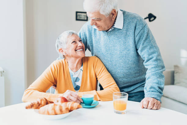 istock Lovely senior couple 1015315818