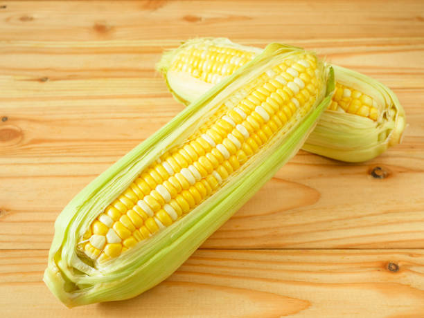 istock Ears of bicolor sweet corn 1015327760