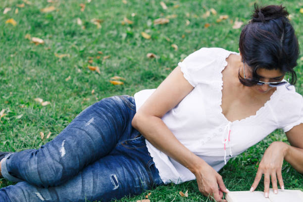 istock A brunette girl in the park 1015333338