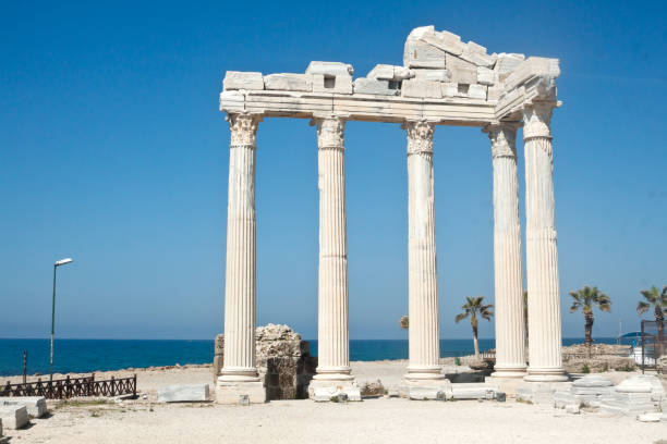 istock The Temple of Apollo in Side, Turkey 1015345768
