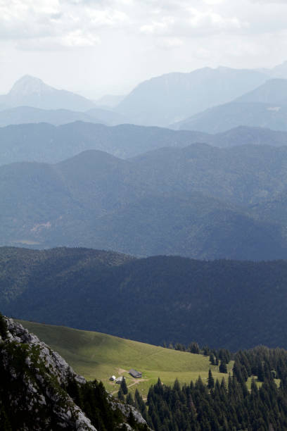 istock Spectacular mountain range in the European alps 1015387388