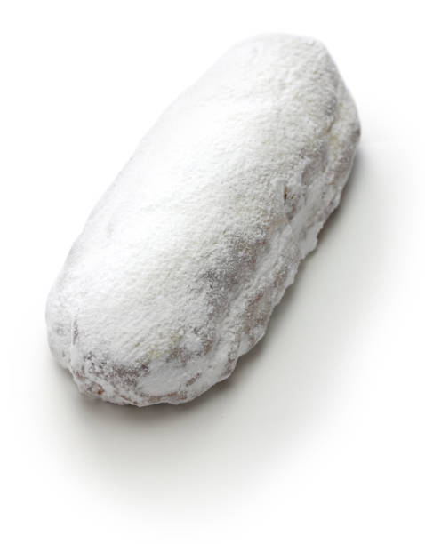 istock christstollen, christmas stollen isolated on white background 1015388420