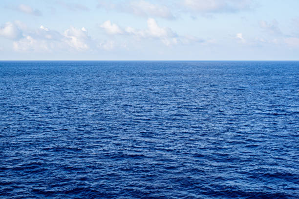 istock Sea view from cruise ship sailing 1015392918