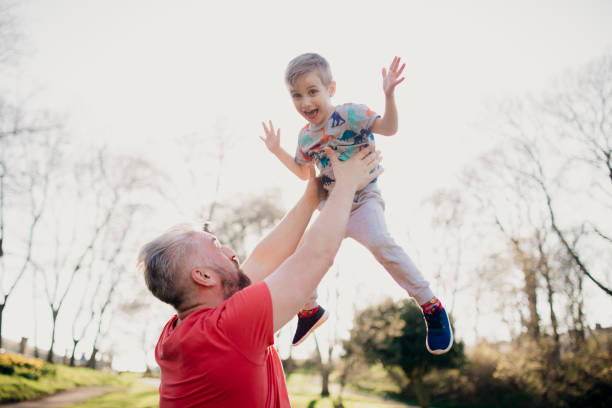 istock Quality Time with his Son in the Park 1015399402