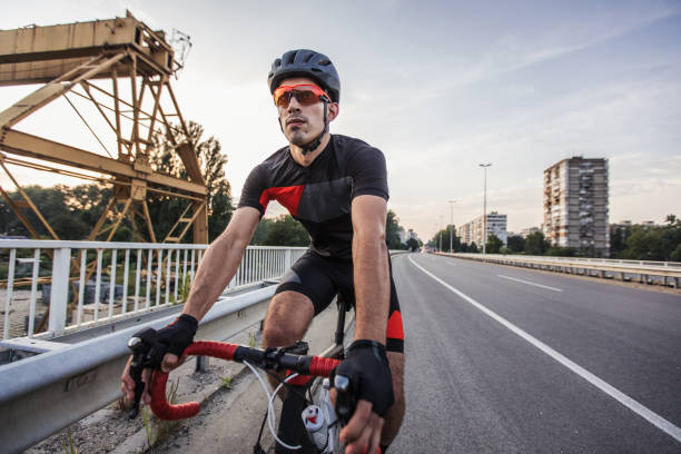istock Sportsperson riding bicycle 1015410242