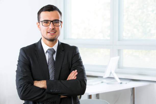 istock Businessman in an office 1015414082