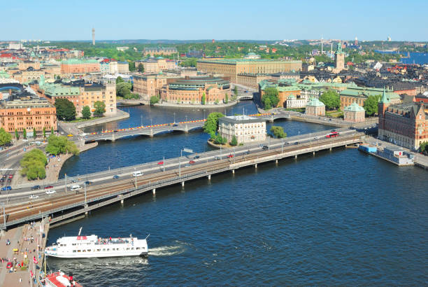 istock Top-view of Stockholm 1015425566