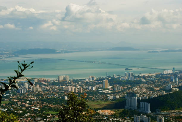 istock Bird Eye view from Penang Hill. 1015434776