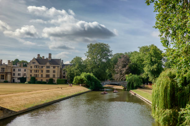 istock Punts on river Cam in Cambridge 1015434914