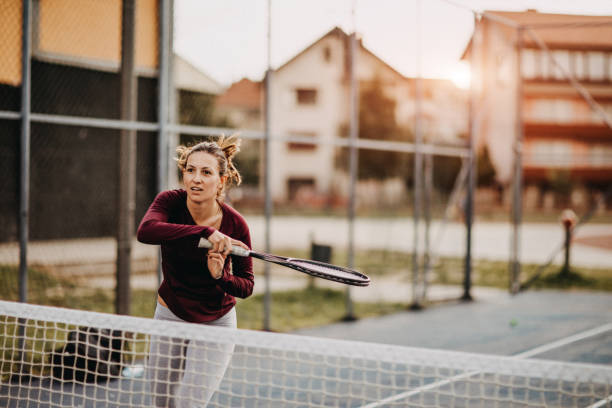 istock Beautiful tennis player 1015443956