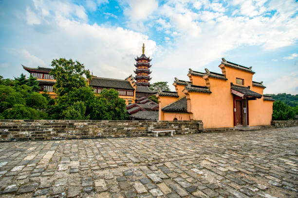 istock Ancient walls and temples in Nanjing 1015446440