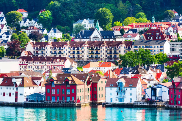 istock Bergen, Norway view with colorful houses 1015452536