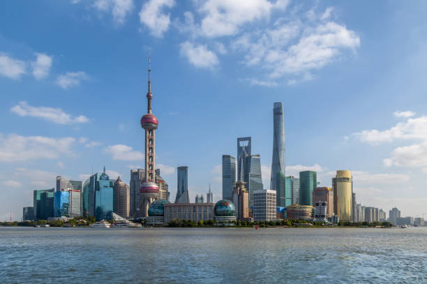 istock Shanghai Lujiazui financial district skyscrapers 1015452586