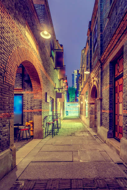 istock Shanghai Shikumen old building facade 1015454798