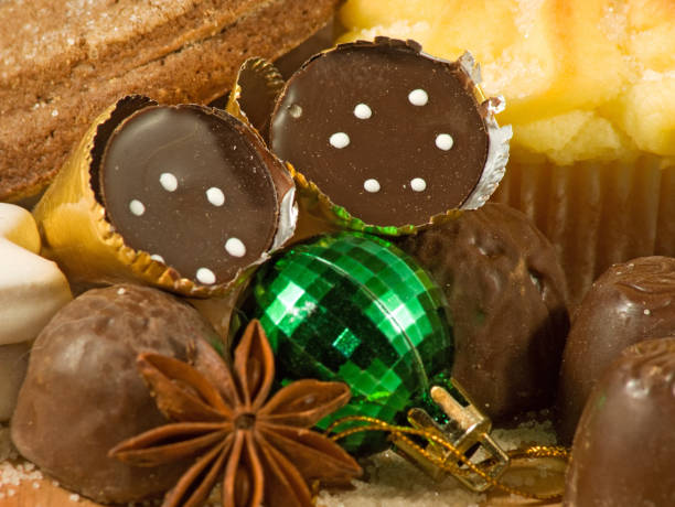 istock image of Christmas and holiday sweets closeup 1015456398