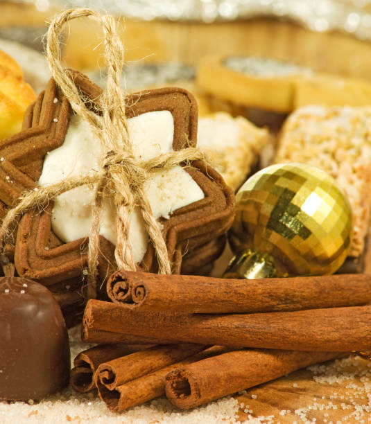 istock image of Christmas and holiday sweets close-up 1015456436