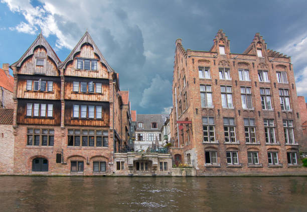 Rozenhoedkaai canal, Bruges, Belgium