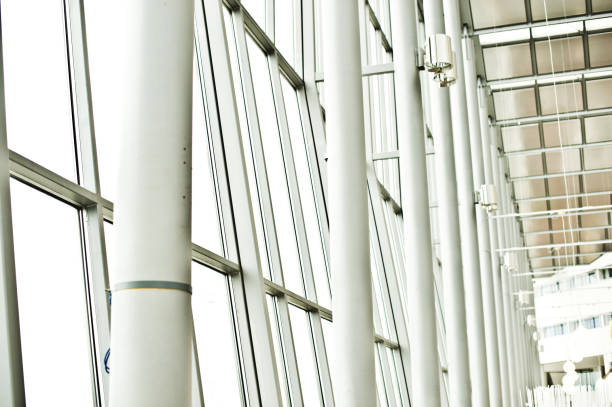 istock Metallic Pillars Of A Building 1015495382