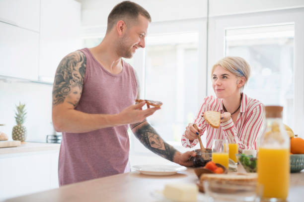 istock First Meal Of The Day Made With Love 1015496752