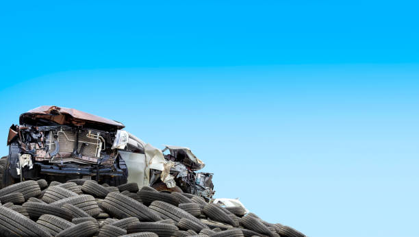 istock pile of old tires with white background 1015499648