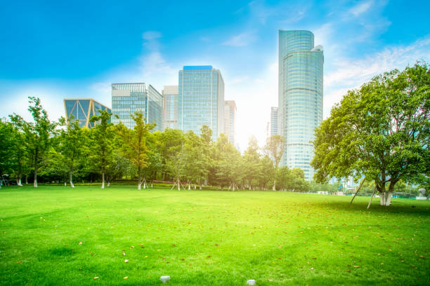 istock Urban architectural landscape in Hangzhou 1015515368