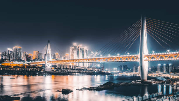 istock Urban architecture and skyline of Chongqing 1015520012