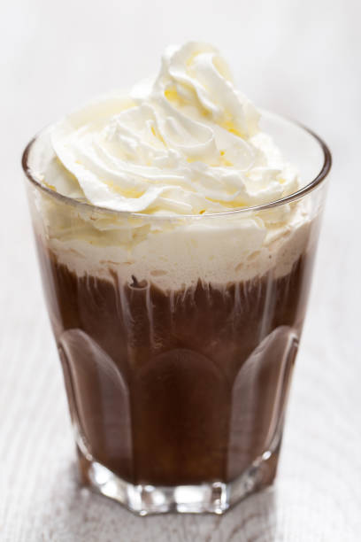 istock Coffee cocktail with cream foam 1015523318