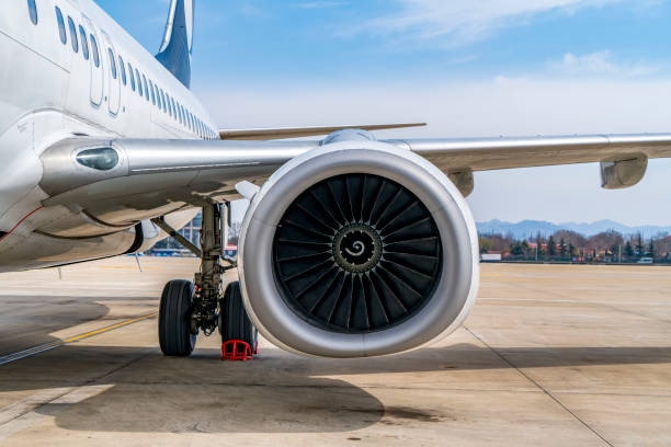 istock Airport apron airliner 1015523876