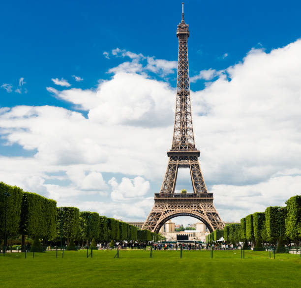 istock Eiffel tower in Paris, France 1015531288