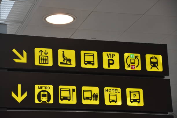 istock Signs at the airport 1015538730