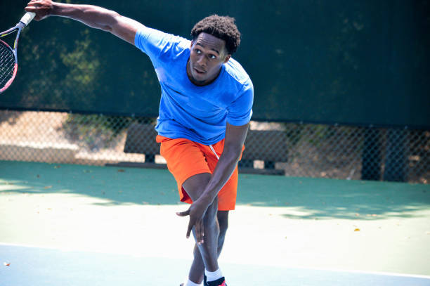 istock Playing Tennis in Summer 1015553246