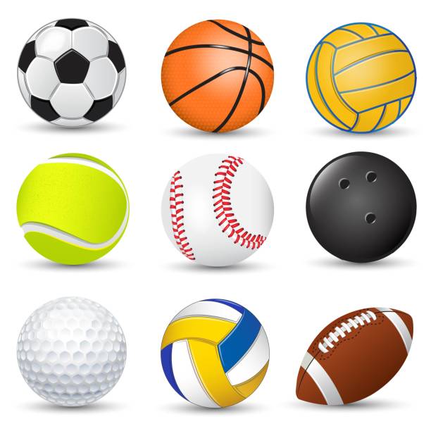 istock Sport games balls collection illustration 1015581850