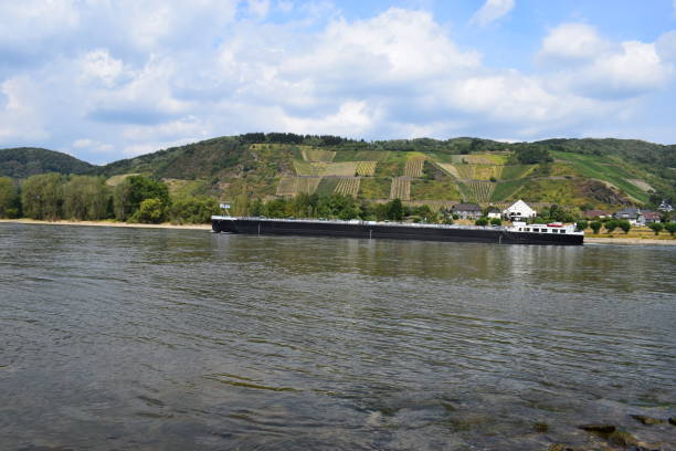 istock rhine valley with low water river 1015601108