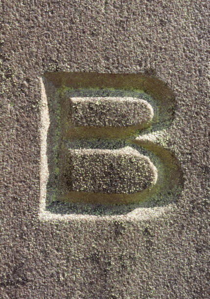 istock Written Wording in Distressed State Typography Found Letter B 1015604568
