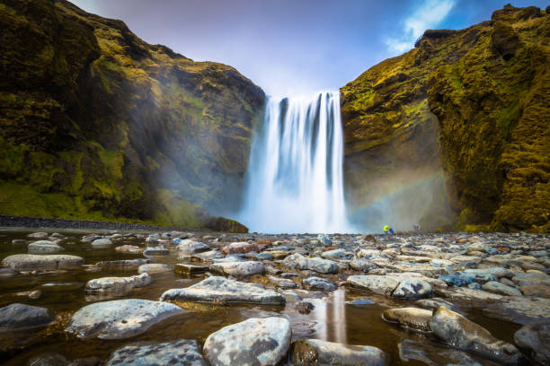 istock Skogafoss - May 04, 2018: Skogafoss waterfall, Iceland 1015604646