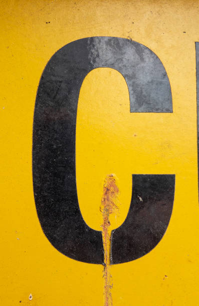 istock Written Wording in Distressed State Typography Found Letter C 1015604938