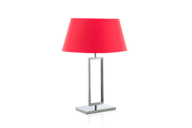 istock Decorative standing light / FLOOR LAMP / LAMPSHADE isolated on white 1015610312