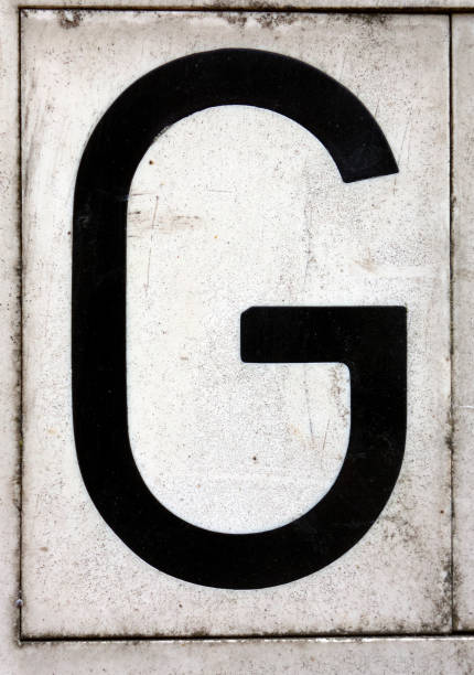 istock Written Wording in Distressed State Typography Found Letter G 1015613442