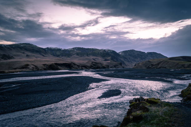 istock Vik - May 04, 2018: Wilderness near Vik, Iceland 1015621124