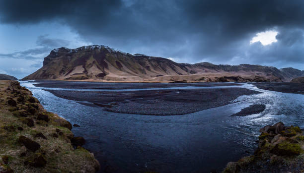 istock Vik - May 04, 2018: Wilderness near Vik, Iceland 1015621292