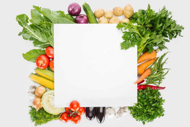 istock top view of food composition with fall harvest with blank space in middle isolated on white 1015632074