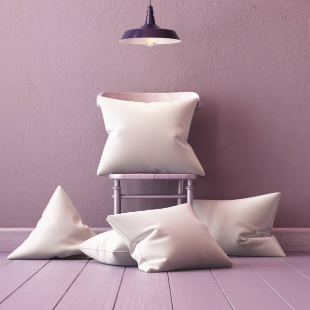istock Mockup pillows in the interior. 3d 1015639248